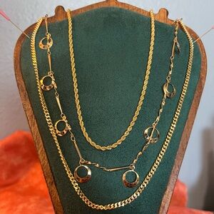 Elegant Gold Necklace Stack Set (14k  plating, tarnish free)